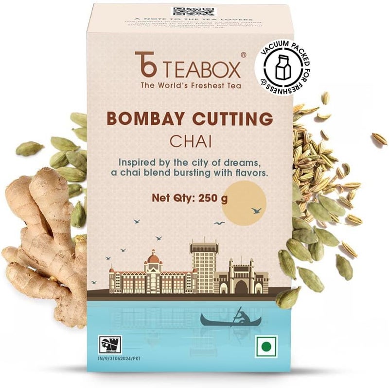 Teabox Bombay Cutting Masala Chai 250g - Image 1